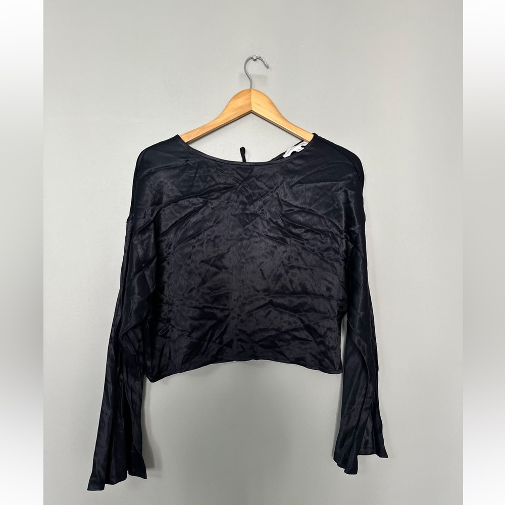 Something Navy Black Women's Top